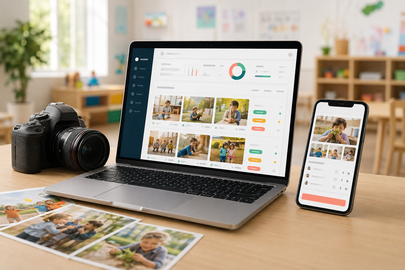 写真販売管理画面のイメージ